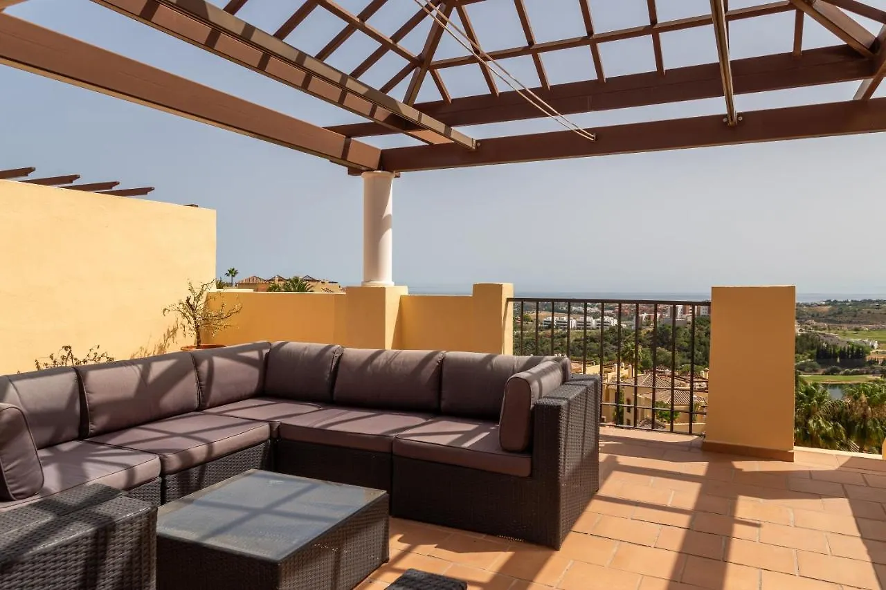 La Finca Vista Panorama Málaga Spanien